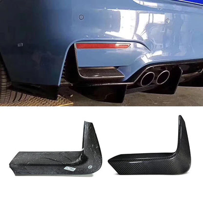 Carbon Fiber Rear Canards for F80 / F82 BMW M3 M4