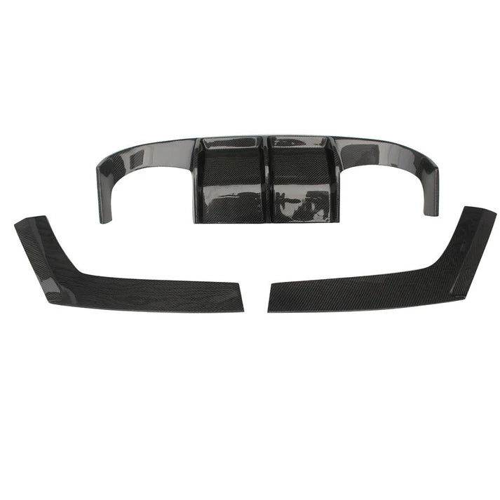 3 Piece Carbon Fiber Rear Diffuser for F80 / F82 BMW M3 M4