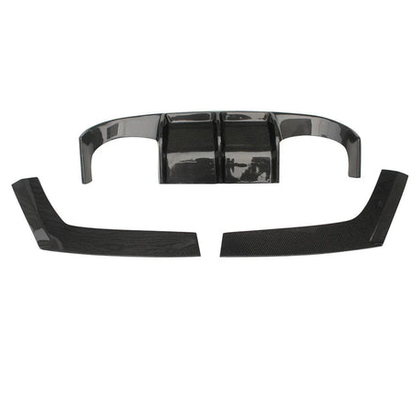 3 Piece Carbon Fiber Rear Diffuser for F80 / F82 BMW M3 M4