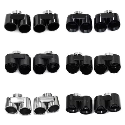 M Performance Quad Exhaust Tips for G20 330i & 330E / G22 430i / G42 230i