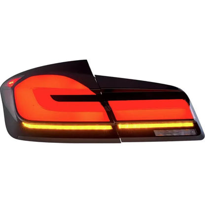 Smoked LCI Sequential Tail Lights for F10 5 Series M5 BMW