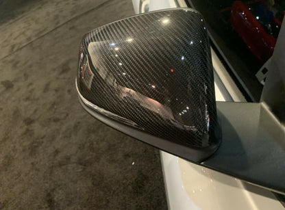 Carbon Fiber Mirror Caps for A90 / A91 Toyota Supra MK5