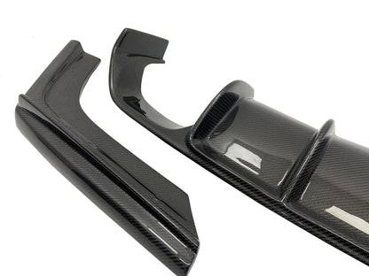 Vorsteiner Style 3 Piece Carbon Fiber Rear Diffuser for F80 / F82 BMW M3 M4