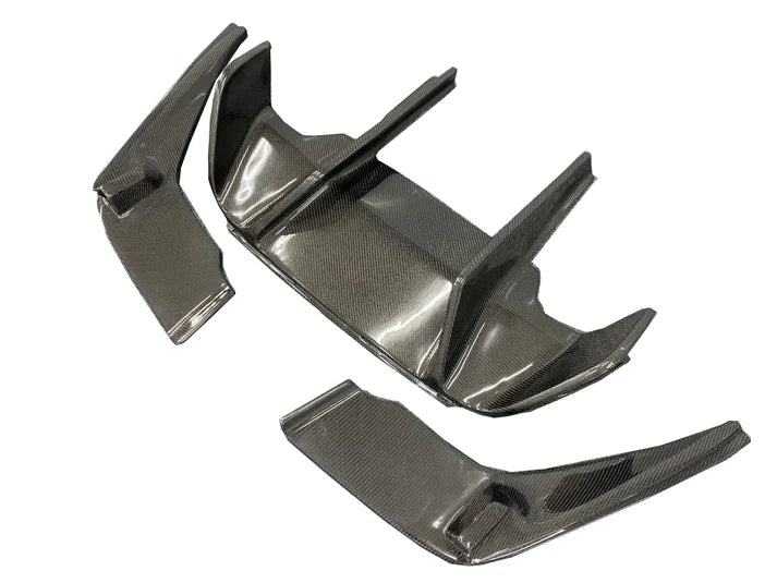 3 Piece FD Style Carbon Fiber Diffuser for F06 / F12 / F13 BMW 6 Series M6