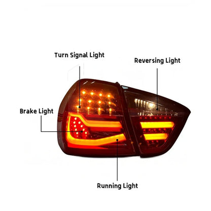 LED Dynamic Turn Signal Tail Lights for E90 BMW M3 3 Series
