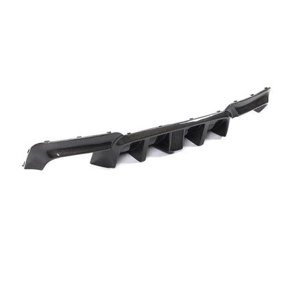 Carbon Fiber LED Brake Light Rear Diffuser for F10 / F18 BMW M5 528i 530i 535i 550i w/ M Sport Bumper