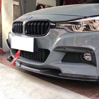 ABS Plastic Gloss Black Double Slat Grille for F30 / F31 / F35 / F32 / F80 / F82 BMW 3 Series 4 Series M3 M4