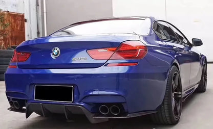 V Style Carbon Fiber Side Skirts for F06 F12 F13 BMW 6 Series / M6