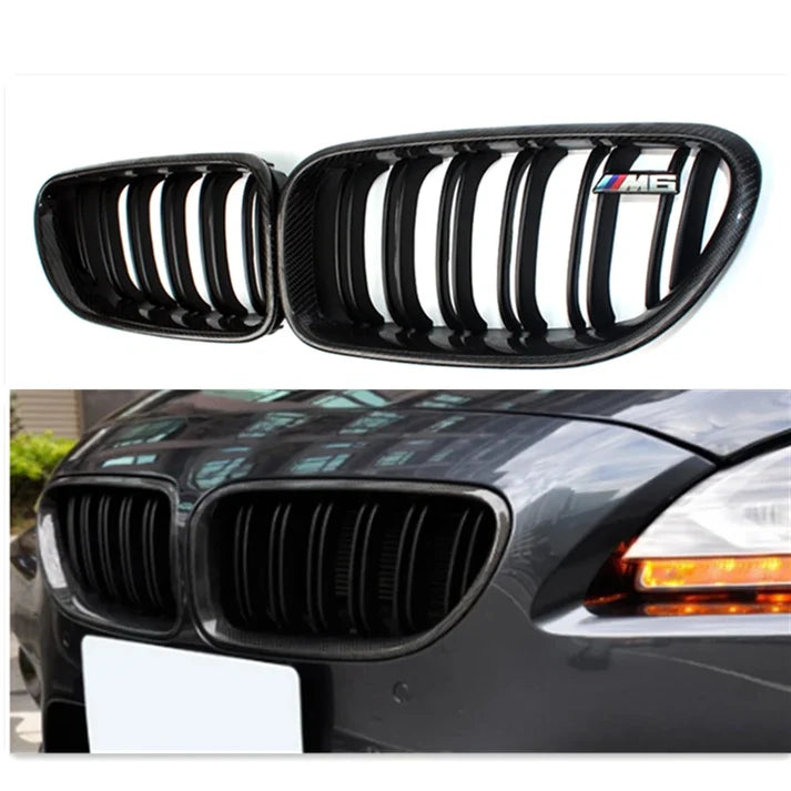 Carbon Fiber Double Slat Grille for F06 / F12 / F13 BMW 6 Series / M6