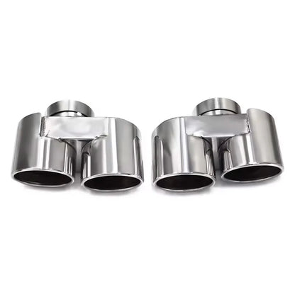 M Performance Quad Exhaust Tips for G20 330i & 330E / G22 430i / G42 230i