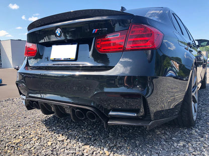 Vorsteiner Style 3 Piece Carbon Fiber Rear Diffuser for F80 / F82 BMW M3 M4