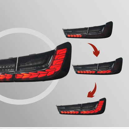 GTS Style OLED Tail Lights for G20 / G28 & G80 3 Series / M3 330i M340i