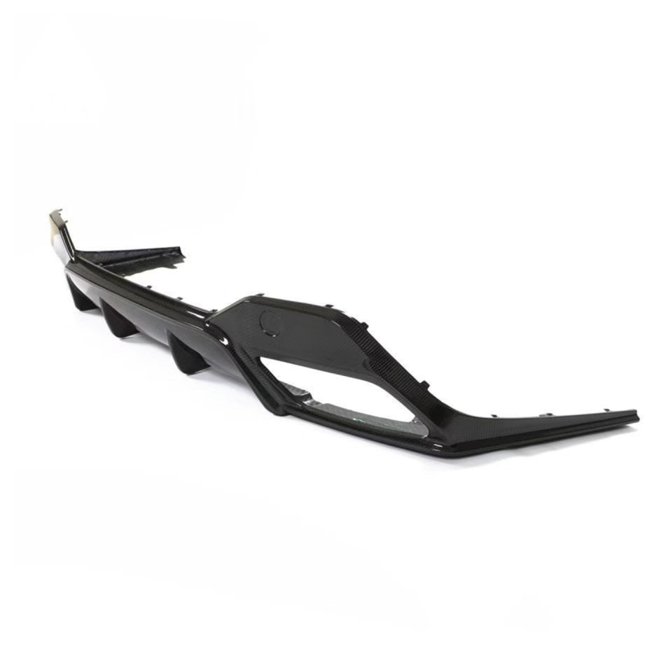 3D Style Carbon Fiber Rear Bumper Diffuser Spoiler for BMW 8 Series G14 G15 G16 Bodykit Front Lip