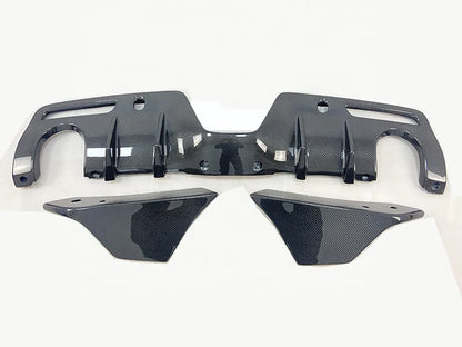 Carbon Fiber Rear Diffuser for A90 / A91 Toyota Supra MK5 w/ Canards