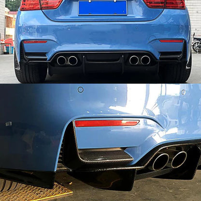 Carbon Fiber Rear Canards for F80 / F82 BMW M3 M4