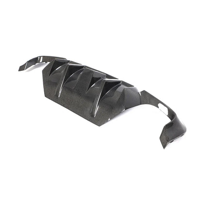 Carbon Fiber LED Brake Light Rear Diffuser for F10 / F18 BMW M5 528i 530i 535i 550i w/ M Sport Bumper