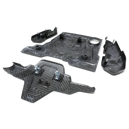 3K Dry Carbon Fiber Aero Kit for M8  F91 F92 F93  Includes Engine Cover Rear Lip Aerodynamic Parts Exterior Accessories