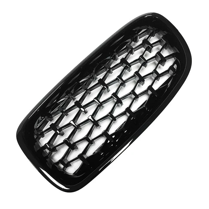 ABS Gloss Black Diamond Style Grille for F30 / F31 / F35 / F32 / F80 / F82 BMW 3 Series 4 Series M3 M4