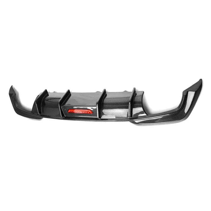 TK Style w/ Brake Light Carbon Fiber Rear Diffuser for G20 M340i