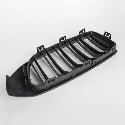 Gloss Black Double Slat Replacement Kidney Grille for F32 / F33 / F36 / F80 / F82 BMW 4 Series M3 M4