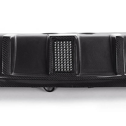 DTM Style Carbon Fiber w/ LED Rear Diffuser for F10 M5 BMW