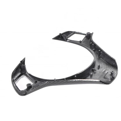 Real Carbon Fiber Steering Wheel Cover Trim for E90 / E92 / E93 BMW M3 3 Series w/ M Sport Steering Wheel