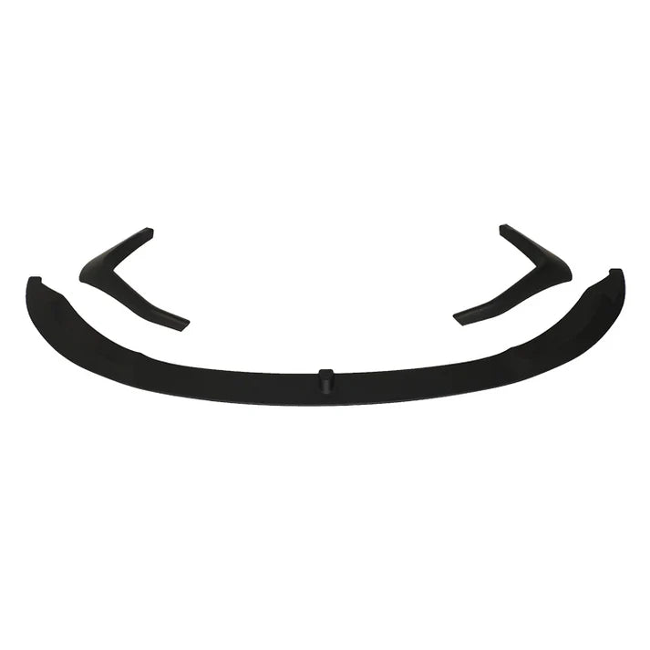 3 Piece Carbon Fiber Style ABS Plastic Front Lip for F80 / F82 BMW M3 M4