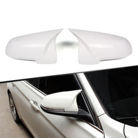 ABS Gloss White MP Style Mirror Caps for F22 / F30 / F32 BMW 2 3 4 Series