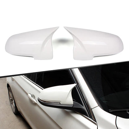 ABS Gloss White MP Style Mirror Caps for F22 / F30 / F32 BMW 2 3 4 Series