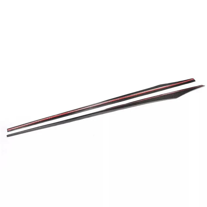 V Style Carbon Fiber Side Skirts for F06 F12 F13 BMW 6 Series / M6