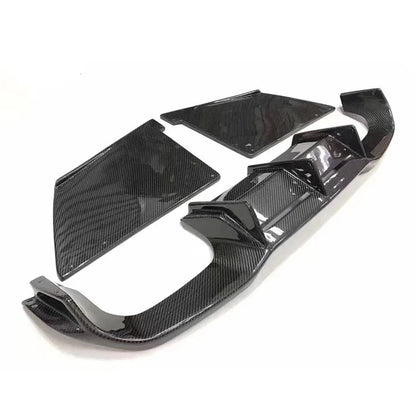 MTC Style Carbon Fiber Rear Diffuser for F87 BMW M2