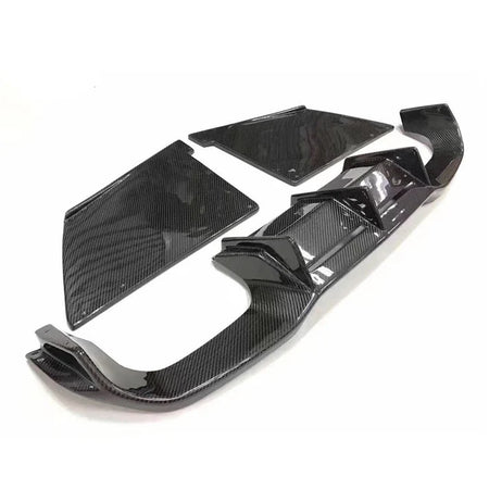 MTC Style Carbon Fiber Rear Diffuser for F87 BMW M2