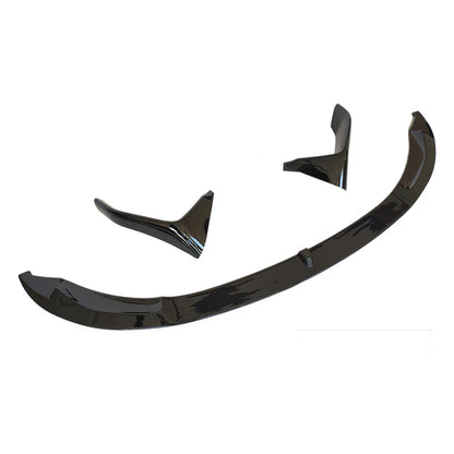 3 Piece Carbon Fiber Style ABS Plastic Front Lip for F80 / F82 BMW M3 M4