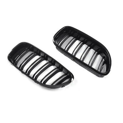 Gloss Black M Style Double Slat Grille for F06 / F12 / F13 BMW 6 Series M6