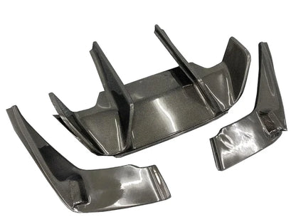 3 Piece FD Style Carbon Fiber Diffuser for F06 / F12 / F13 BMW 6 Series M6