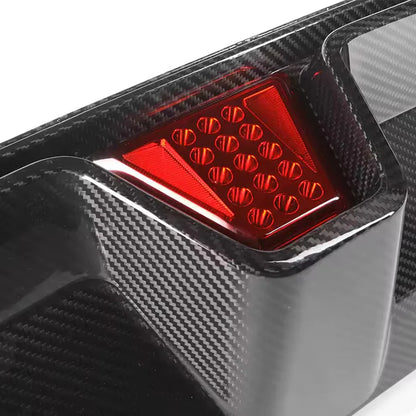 Carbon Fiber Rear Diffuser for F90 M5 w/ Rear Brake Light