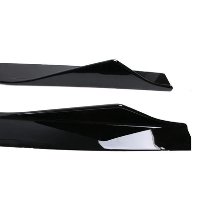 ABS Gloss Black Side Skirts for F22/ F23 BMW 2 Series