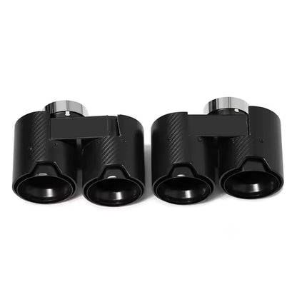 M Performance Quad Exhaust Tips for G20 330i & 330E / G22 430i / G42 230i