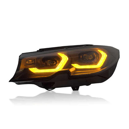 Dual Color Changing Yellow / White M3 Style Laser Headlights for G20 Pre LCI 2019-2022