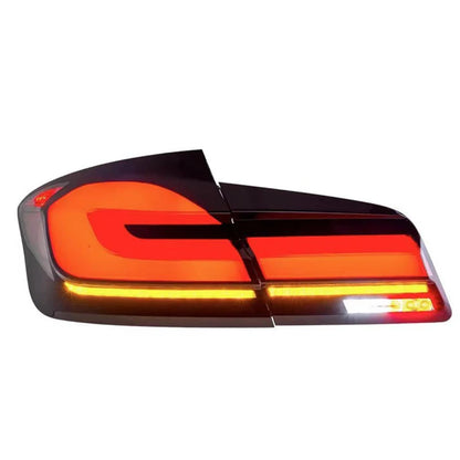 Smoked LCI Sequential Tail Lights for F10 5 Series M5 BMW