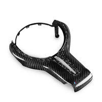 Forged Carbon Fiber Steering Cover Trim for F10 F12 F80 F82 M3 M4 M5 X6M BMW