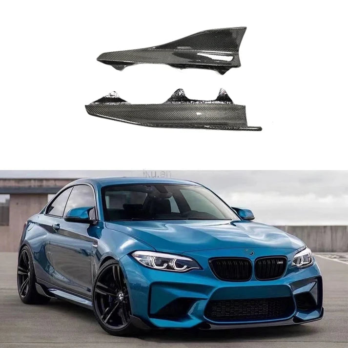 Carbon Fiber Quarter Panel Side Skirts for F22 / F23 BMW 2 Series