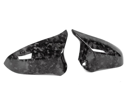 M Style Forged Carbon Fiber Mirror Caps for F80 / F82 BMW M3 M4