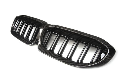 Carbon Fiber Double Slat Front Grille For G20 / G28 BMW 3 Series 330i M340i