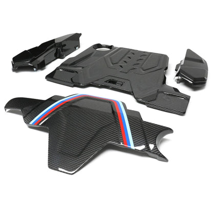 3K Dry Carbon Fiber Aero Kit for M8  F91 F92 F93  Includes Engine Cover Rear Lip Aerodynamic Parts Exterior Accessories