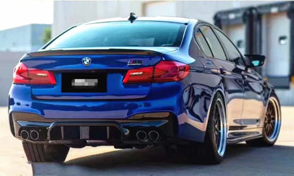 Carbon Fiber Rear Diffuser for F90 BMW M5 w/ LED Brake Light