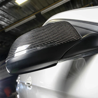 Carbon Fiber Mirror Caps for BMW F10 5 Series