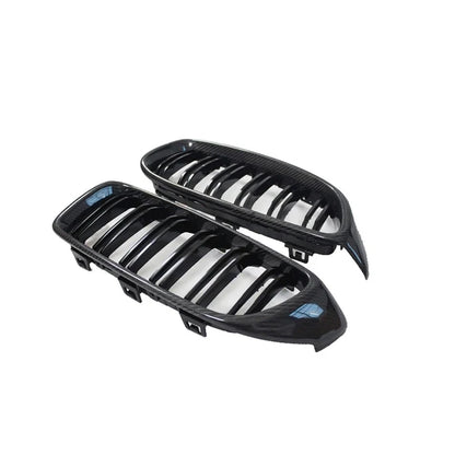 Carbon Fiber Double Slat Kidney Grille for F32 / F33 / F36 / F80 / F82 BMW 4 Series M3 M4