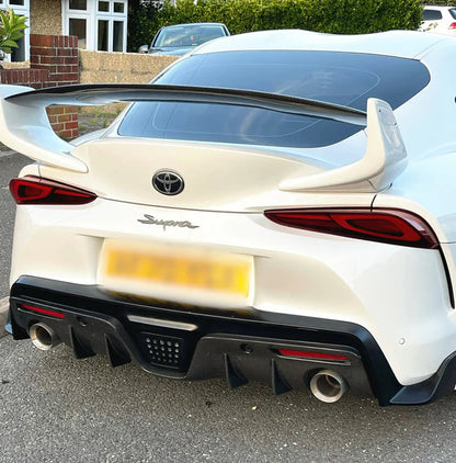 Carbon Fiber Rear Diffuser for A90 / A91 Toyota Supra MK5 w/ Canards