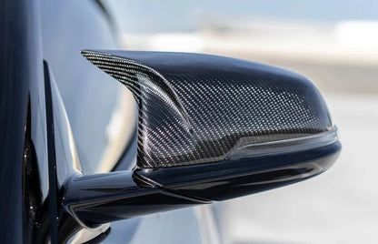 M Style Carbon Fiber Mirror Caps for A90 / A91 Toyota Supra MK5